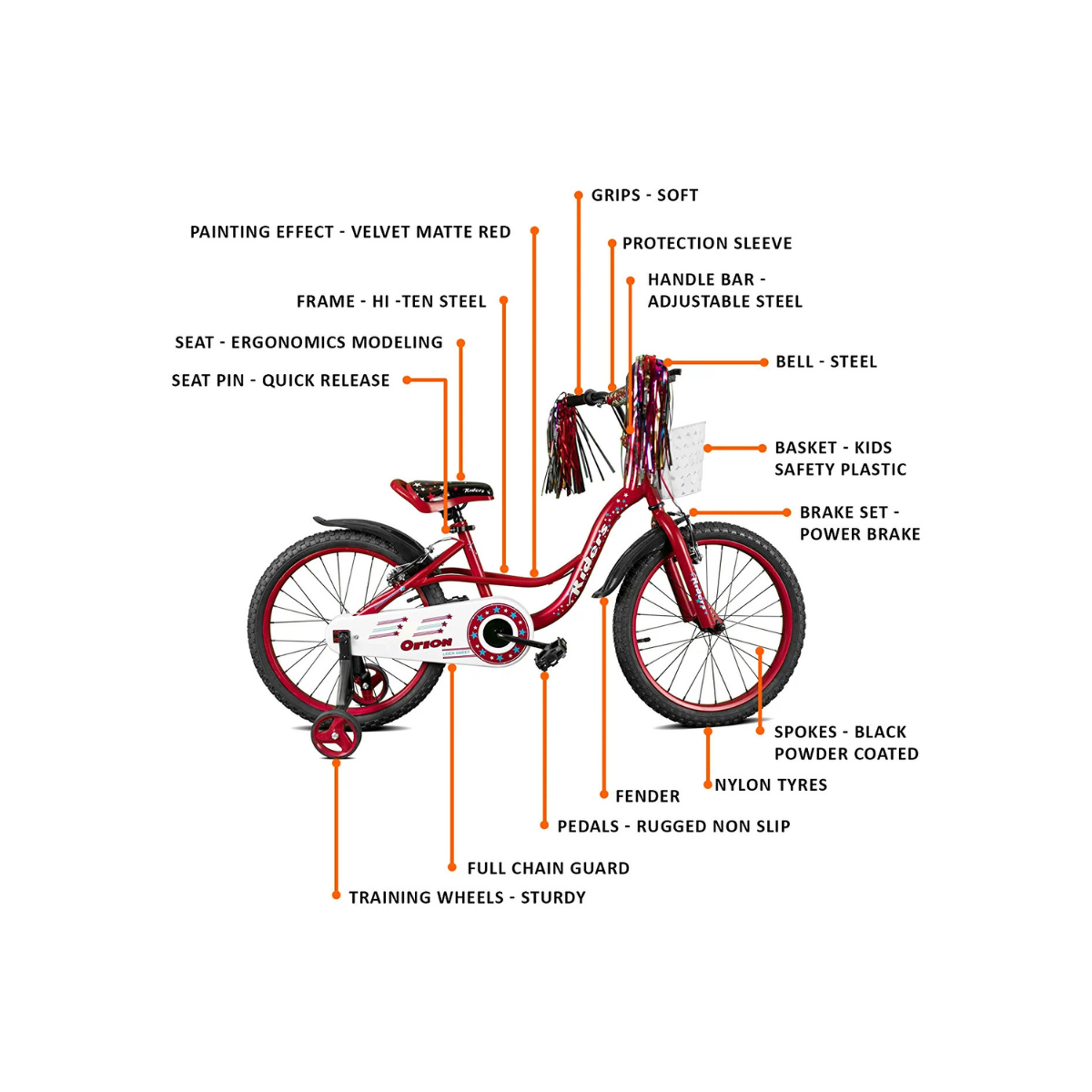 Orion Bicycle for Girls 2 