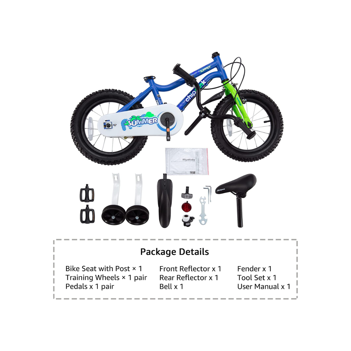 Royal Baby Chipmunk Summer Bicycle for Boys & Girl image 11 