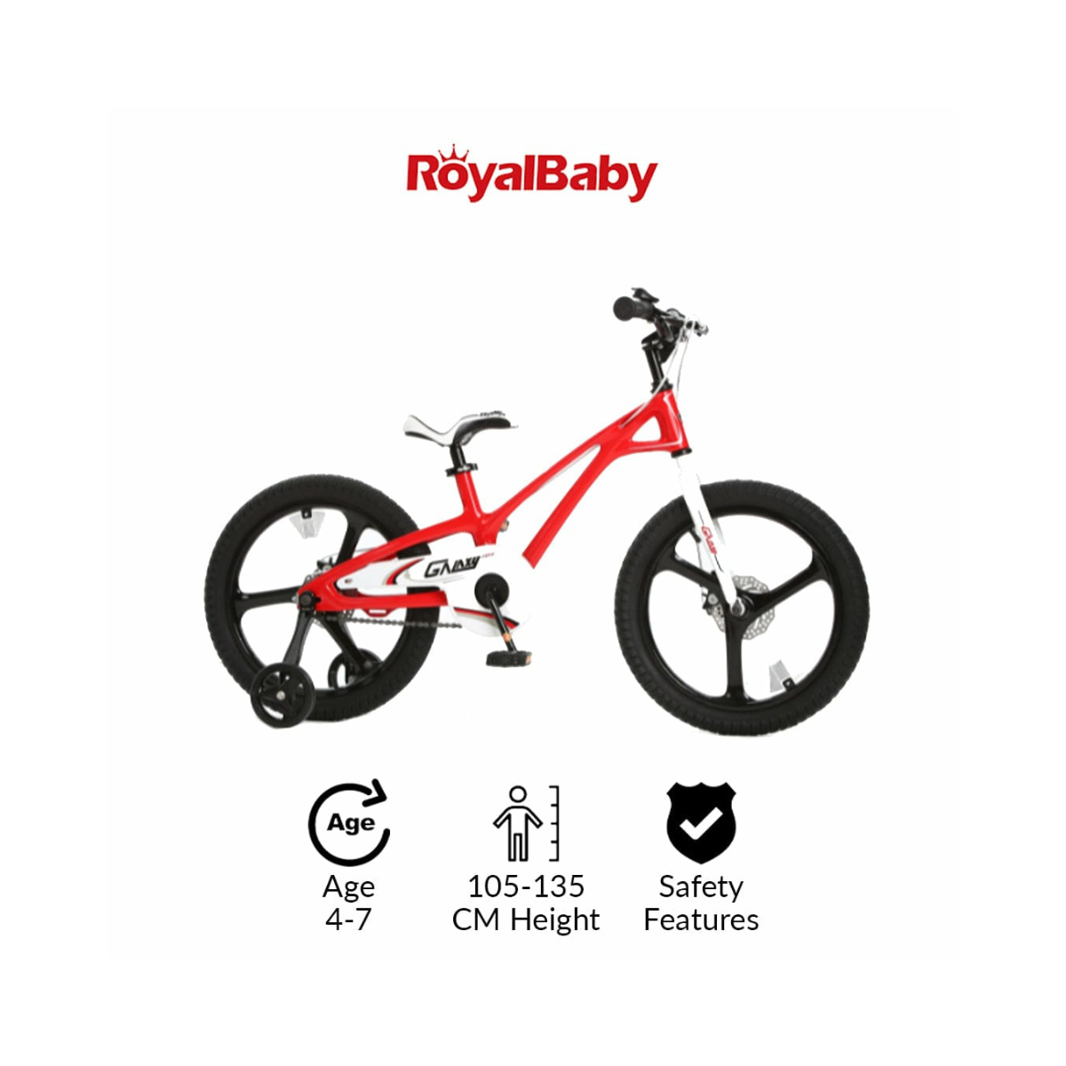 Royal Baby Galaxy Fleet Bicycle for Boy & Girl image 8 