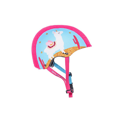 Little Missmatched Llamacorn Furr-Tastic Child Helmet - Small